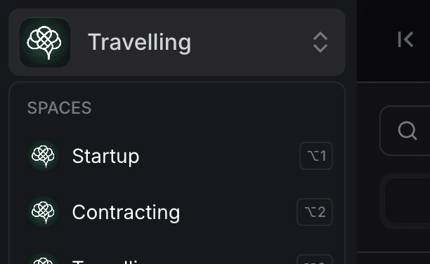 Multi-Space Organization