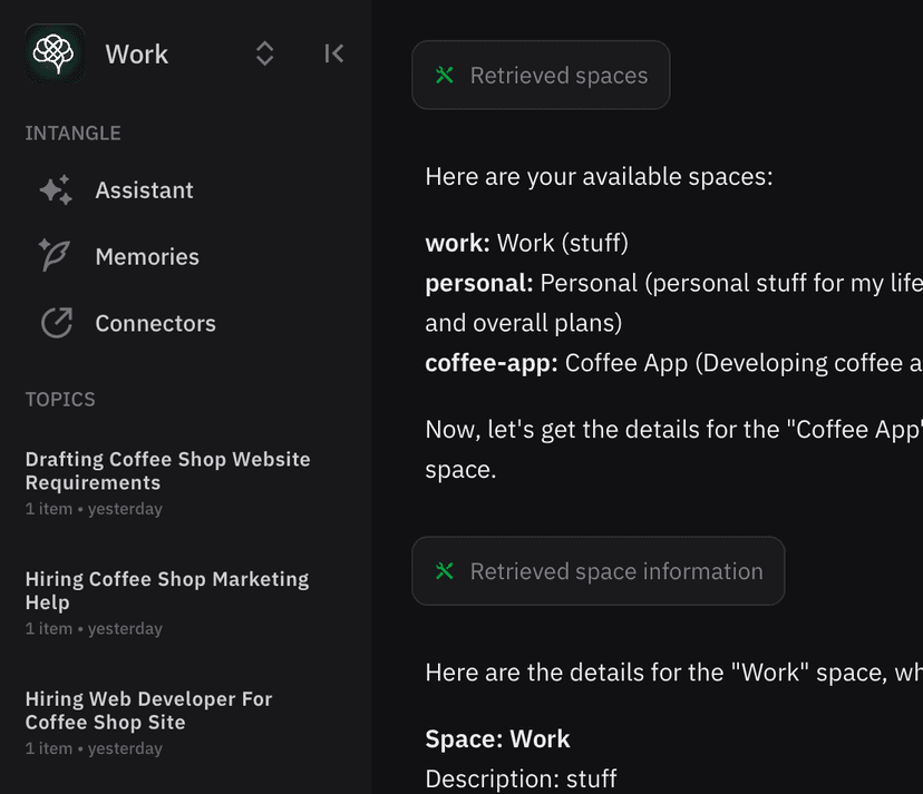 Multi-Space Organization